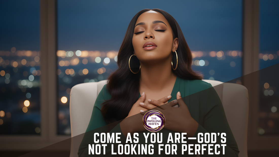 COME AS YOU ARE—GOD’S NOT LOOKING FOR PERFECT