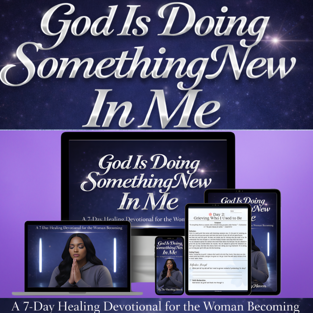 God Is Doing Something New in Me – Guided Renewal Bundle (Digital Experience)