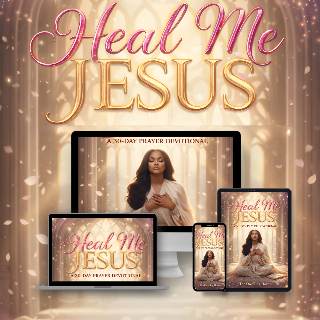 Heal Me, Jesus – 30-Day Prayer & Reflection Devotional (PDF) | Instant Digital Download